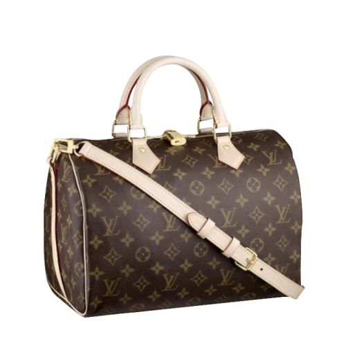 Louis Vuitton monogram speedy M40391 Brown