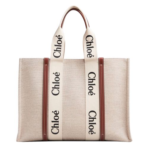 Chloe Large Woody Tote Bag