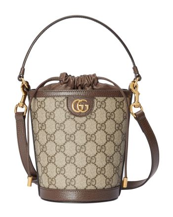 Gucci Ophidia Mini Bucket Bag 760199 Dark Coffee